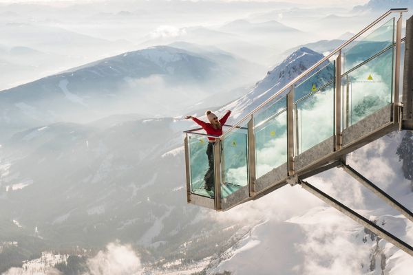 Staircase to nowhere with a wonderful view