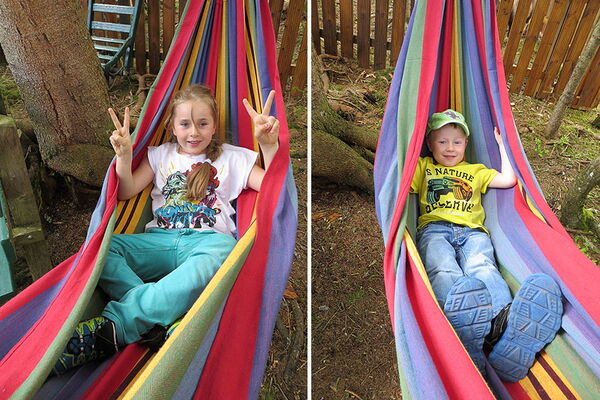 There is also a place for the children to relax