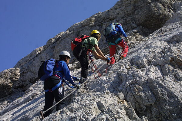 Via ferrata in the Schladming-Dachstein region